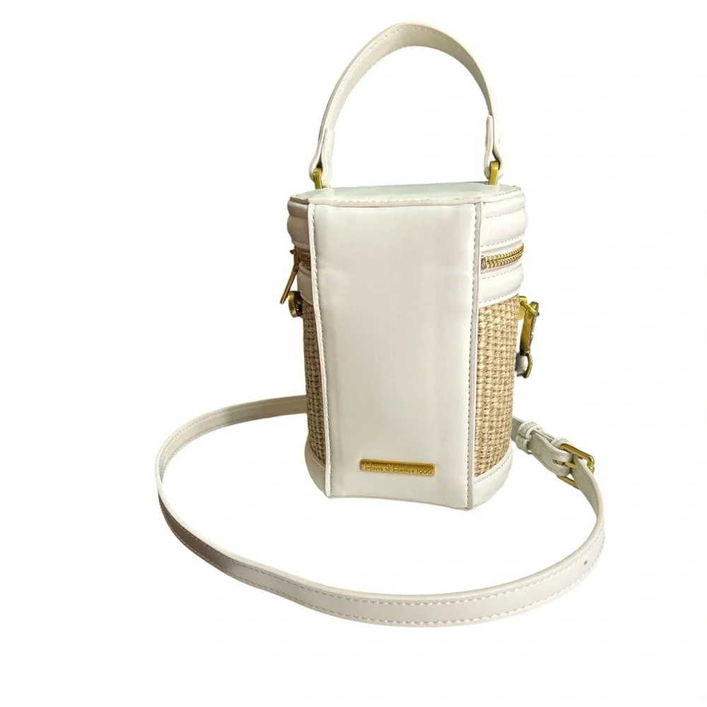 House of Harlow 1960 Cream and Tan Crossbody Bag - Picture 5 of 6